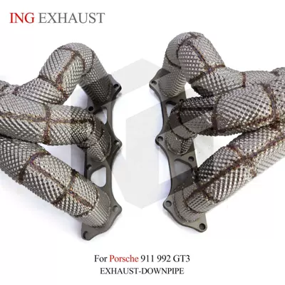 Exhaust pipe GT3, Stainless Steel Exhaust