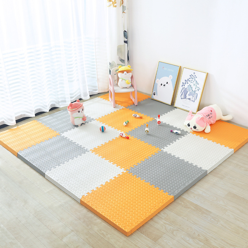 スプライスフォームフロアマット、子供用クロールマット、厚みのある家庭用マット、寝室の畳フロアマット、パズルクロールマット|undefined