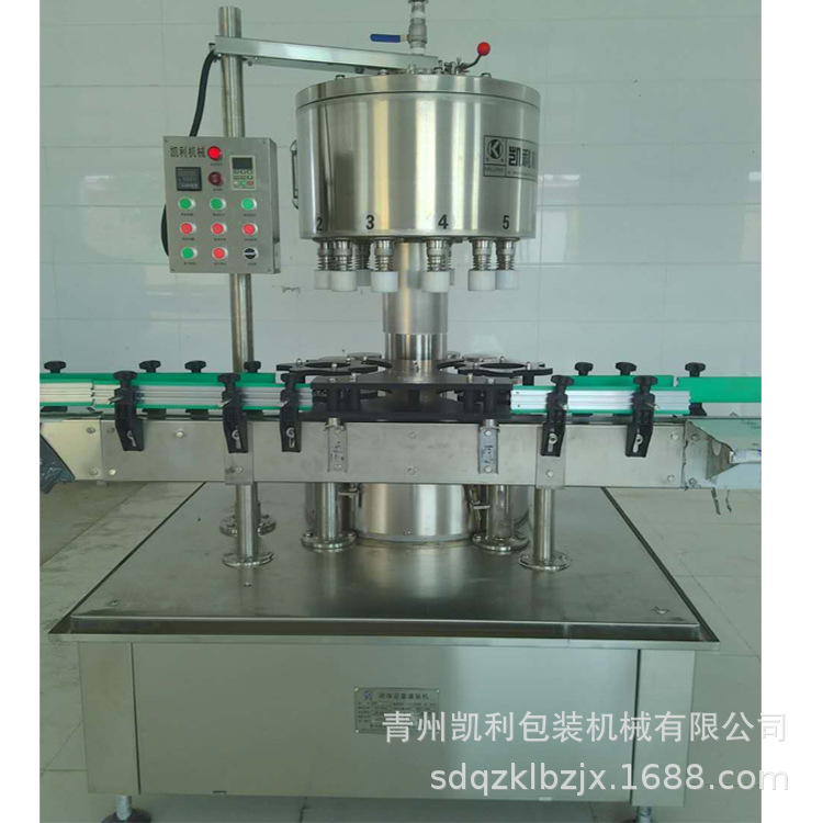 灌装机 半自动12头玻璃瓶酒水灌装机 白酒灌装机 高精度灌装机