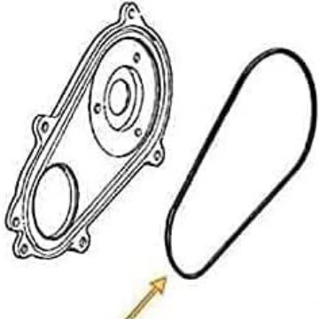 Clutch Cover Gasket, Belt Box Seal, Drive Replacement (Motorcycle transmission system parts)