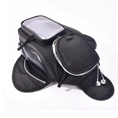 Motorcycle Magnet Bag Touch Navigation Fuel Tank Bag Dustproof Bag Motorcycle Fuel Tank Bag Rider Shoulder Bag Waist Bag Equipment