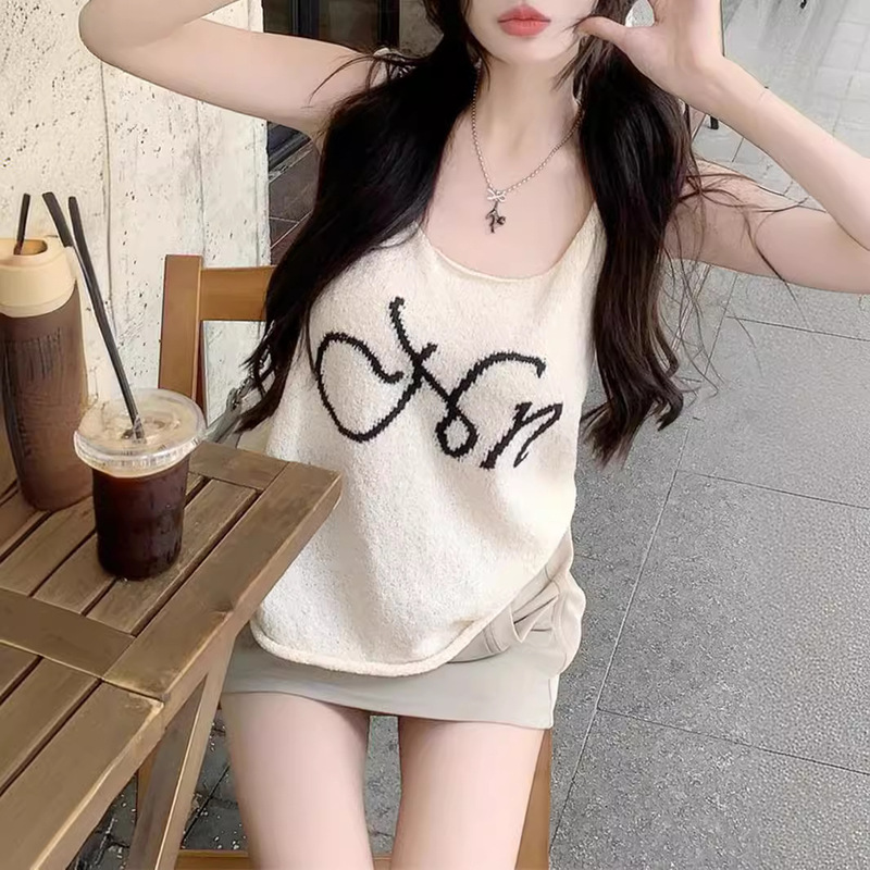 Sweet Spice Girl suit Sexy Camisole Top Women's 2024 Summer New Lace Lace Puffy Short T-Shirt Sweet Spice Girl suit Sexy Camisole Top Women's 2024 Summer New Lace Lace Puffy Short T-Shirt