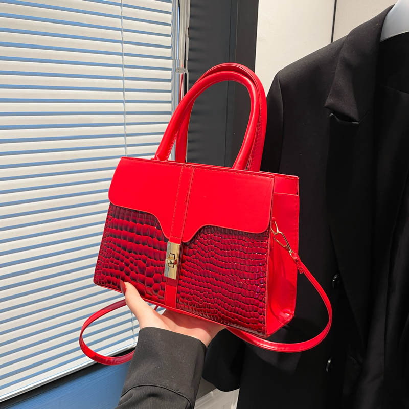 2024 nuevo estilo casual hermosa personalidad tendencia bolso de gran capacidad bolso de nicho femenino bolso de mensajero de hombro de moda