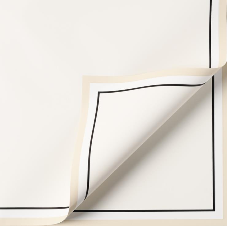 57 * 57cm; 1 blanco perla