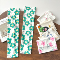 Cute Flower Ice Sleeve for Women - Summer New Arrival Sun Protection Sleeve Suits Outdoor Cycling, Driving, and Work - Arm Cover and Sun Shield