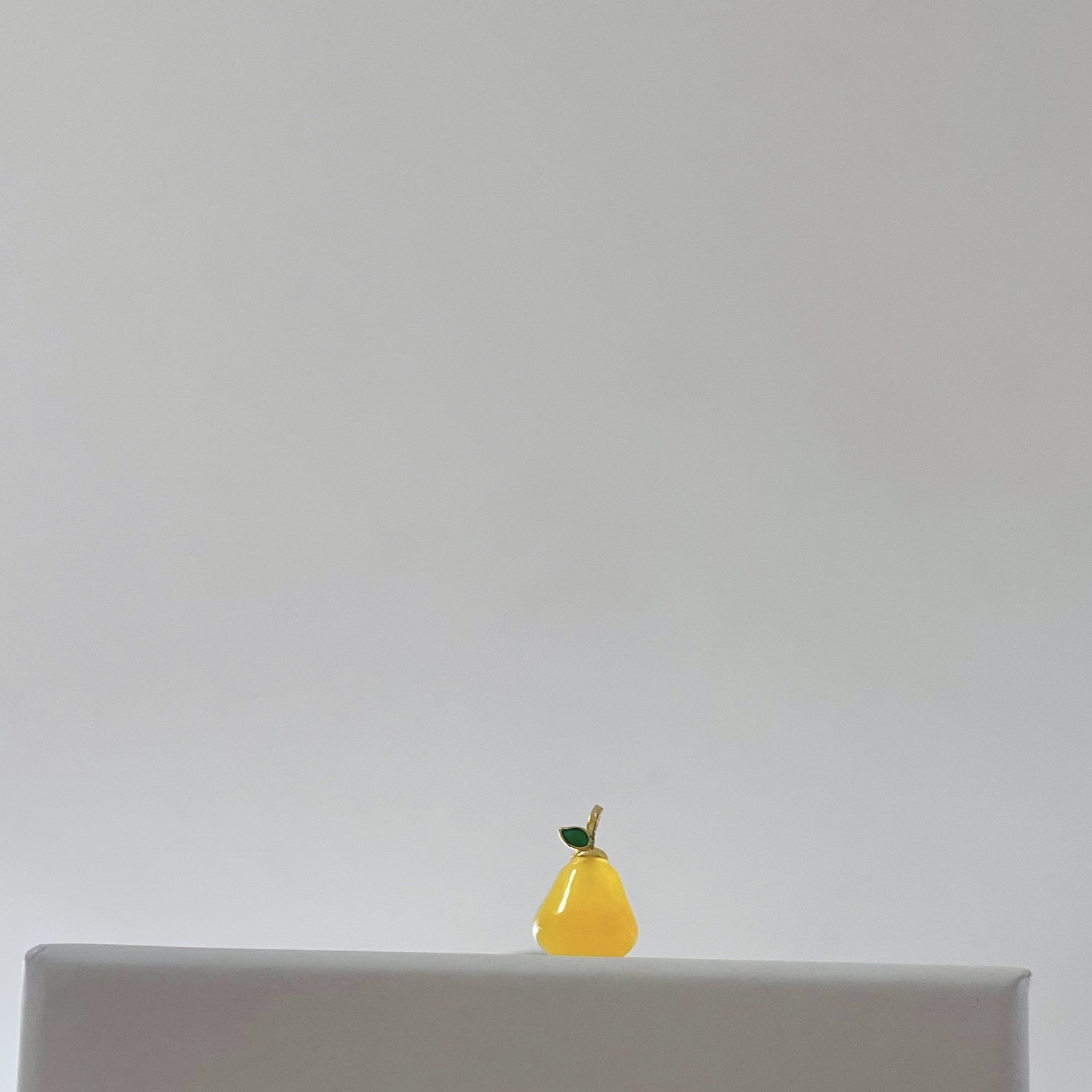 (2개) HUANG CHALCEDONY 시드니 펜던트 목걸이 과일 펜던트 작은 드롭 쥬얼리 마노 시드니 펜던트