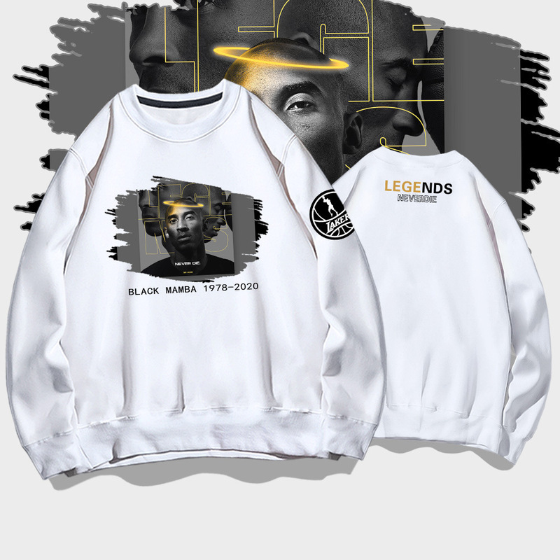 Y Kobe commemorative sweater men's autumn clothing Youth retro basketball sports leisure long sleeve coat clothes Y Kobe commemorative sweater men's autumn clothing Youth retro basketball sports leisure long sleeve coat clothes
