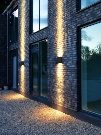 LED outdoor wall lamp two-way wall lamp outdoor lighting small wattage wall lamp pillar wall lamp outdoor up and down wall lamp