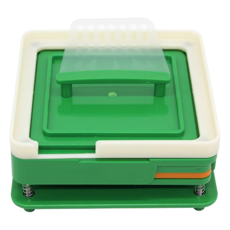 Tablero de llenado de cápsulas 100 orificios (#000–#1), semiautomático, kit completo. image 1