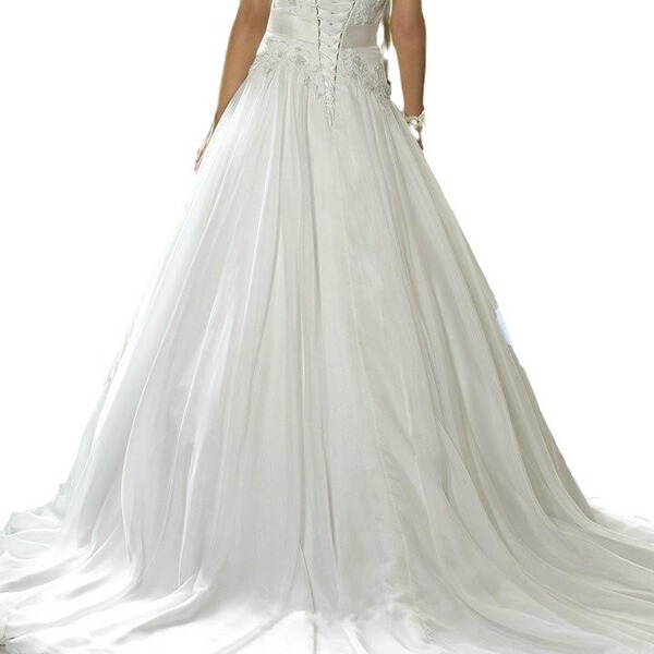 Lace tube top for bride