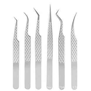 Titanium alloy tweezers high precision tweezers grafting eyelash tweezers flowering clip golden feather dolphin tweezers