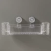 With toothbrush holder and cup [transparent color]