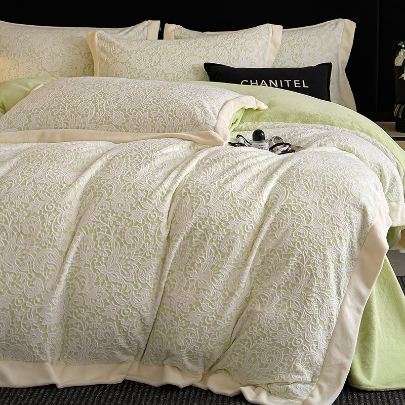 2025 nuevo invierno engrosado calentamiento sábanas de terciopelo de coral cubiertas de cama cama de cama de cama de cama