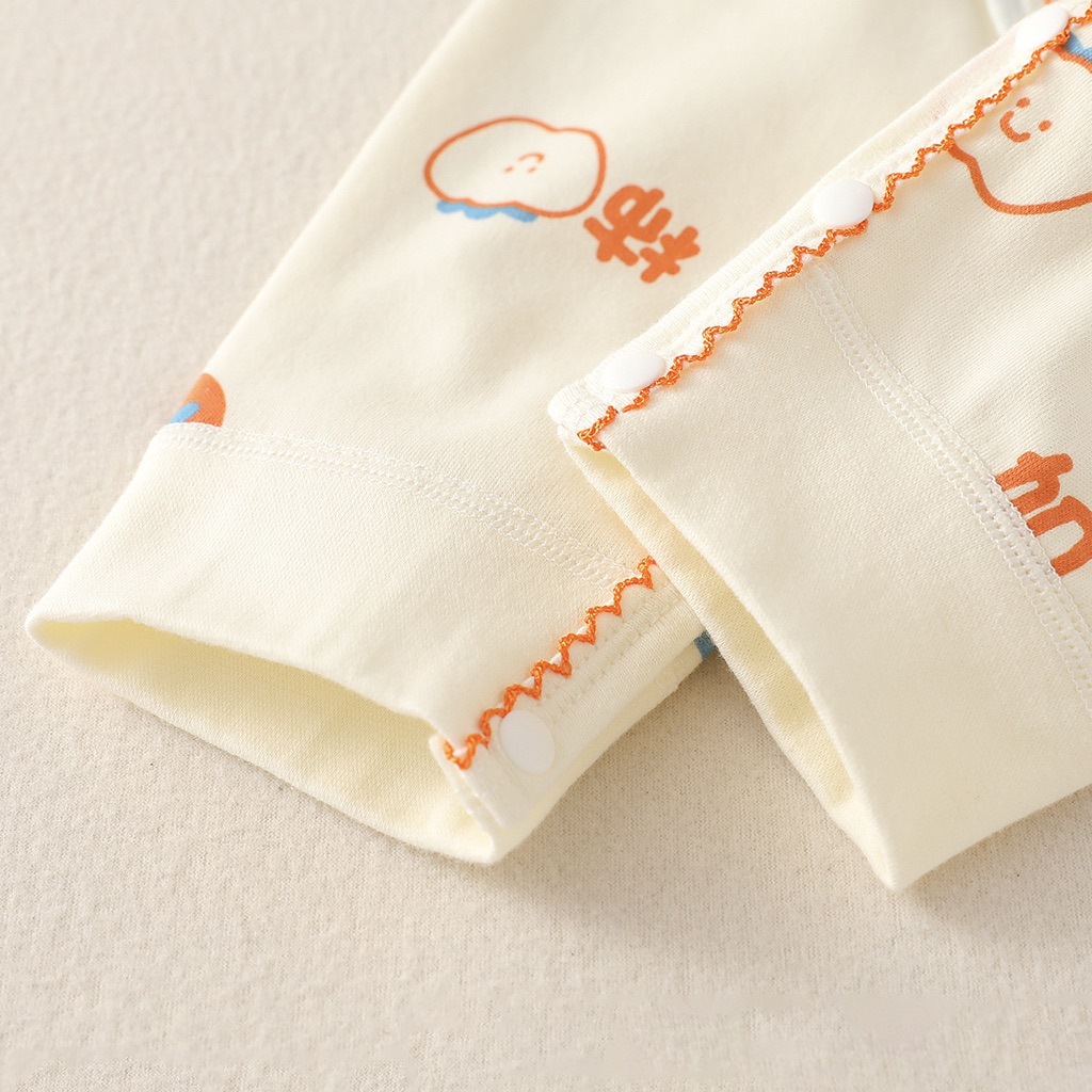 Recién nacido recién nacido Ropa niños y niñas bebé mono primavera y otoño pijamas mameluco mariposa ropa todo puro algodón