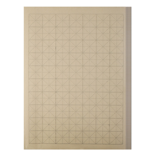 Daily lesson paper, rice paper, blank grid, antique half-cooked square grid, square grid, rice grid, special paper for copying sutras and calligraphy works