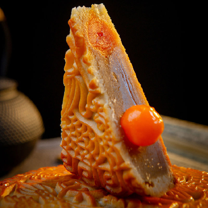 伍仁叉烧广式月饼五仁金腿咸蛋黄莲蓉休闲糕点零食广西大月饼包邮|undefined