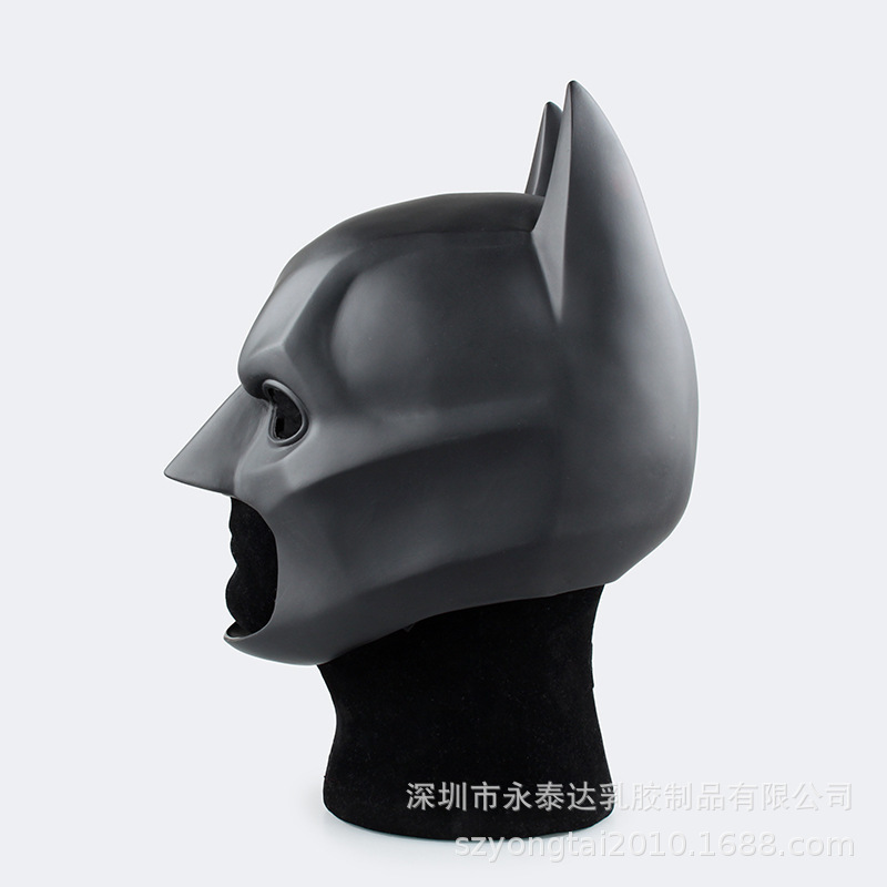 バットマンヘッドカバーpvcマスクコスプレ暗黒騎士台頭正義連盟舞踏会パーティー道具