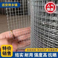 热镀锌防鼠防蛇钢丝网阳台防护鸽鸟兔笼网鸡鸭户外养殖防锈铁丝网