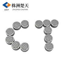 供应YG16C硬质合金复合片 碳化钨钴合金块 PDC台网格型复合片基体