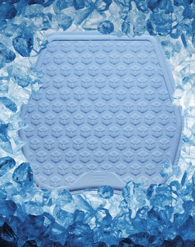 2026 New Car Gel Seat Cushion Summer Cooling Pad Breathable Seat Cushion Car Honeycomb Gel Universal Seat Cushion Cross-Border