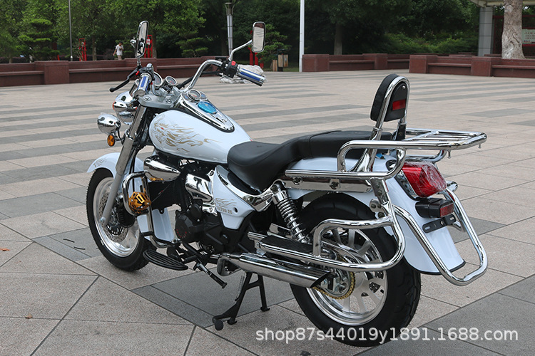 Storm Prince Motorcycle 200cc Fuel-Saving Retro Harley Prince Cruiser Street Bike