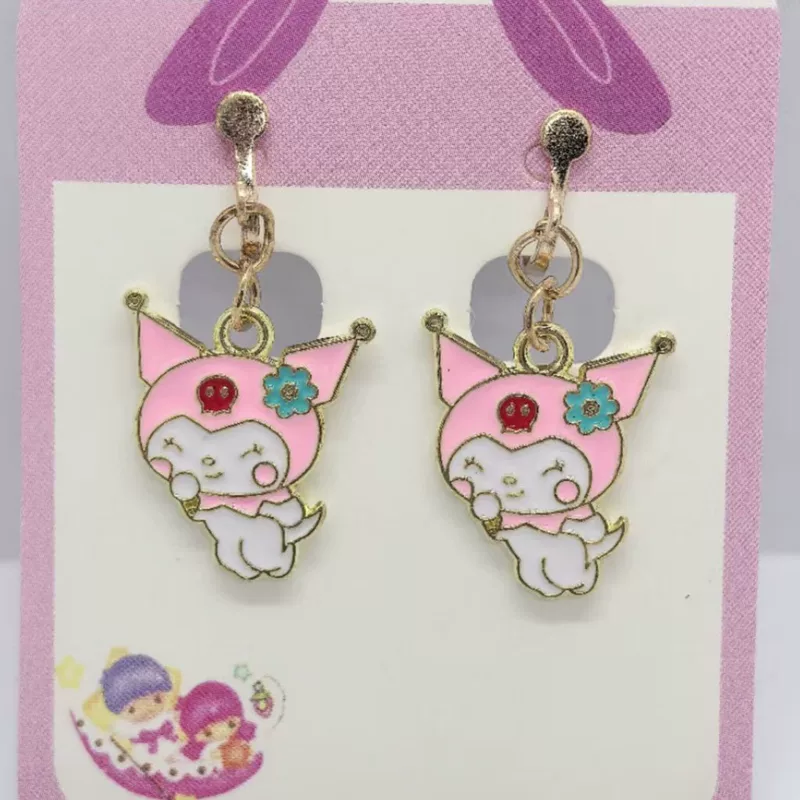 Hello Kitty, детские ушные заушины-кисти, серьги, (跨境交易)
