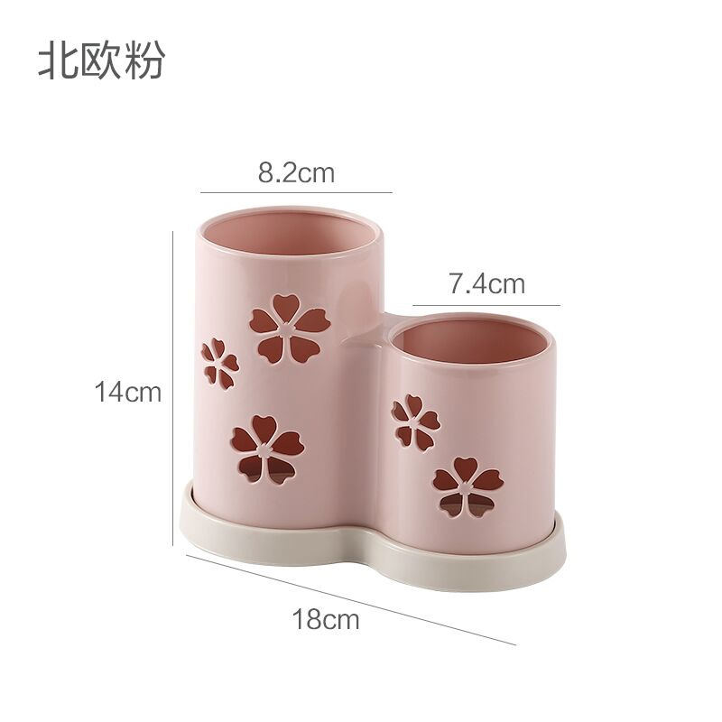 Cocina doméstica plástico drenaje palillos cilindro multifuncional desinfección palillos jaula antimoque a prueba de polvo cuchillo palillos caja