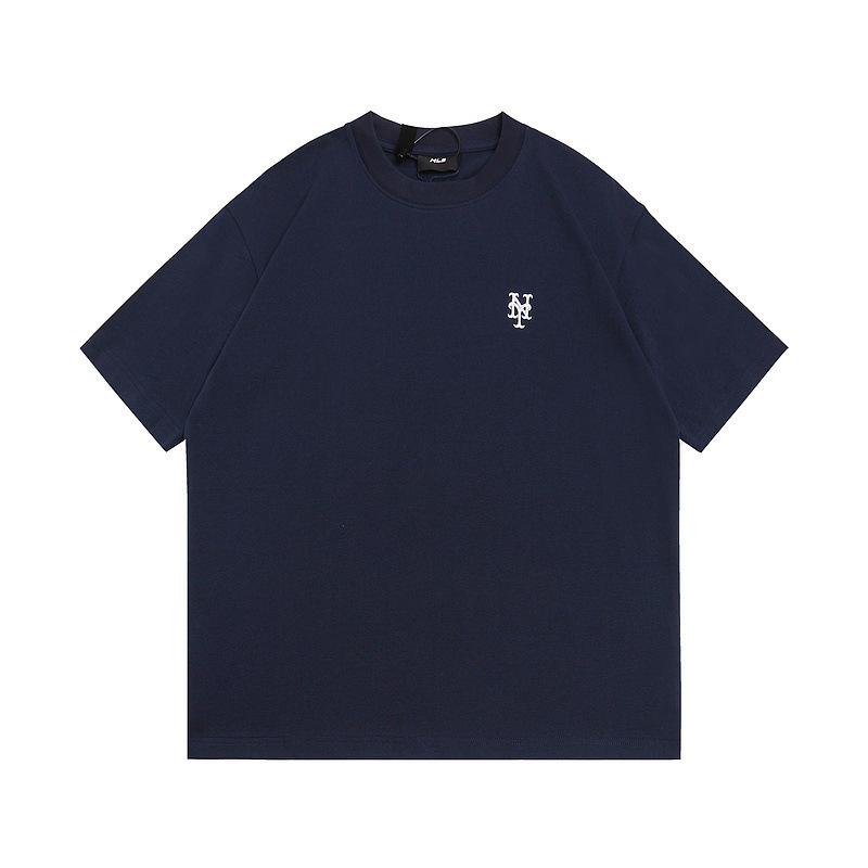 高バージョン.MLB 男女カップルクラシック小刺繍スポーツカジュアルファッション Tシャツ半袖 25 春の新作|undefined