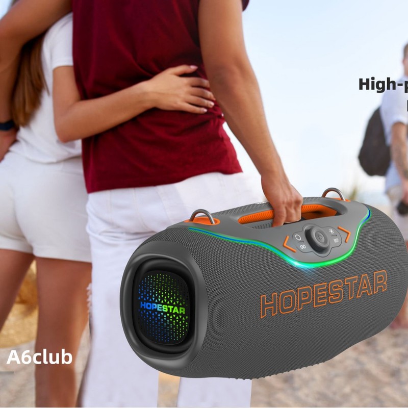 HOPESTAR A6clubハイパワー200wワイヤレスbluetoothスピーカー屋外k歌ハンディカードパーティスピーカー|undefined