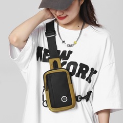 Women's Crossbody Bag Trendy Japanese Street Fashion Sports Mini Bust Bag for Instagram Men's Shoulder Bag Simple Crossbody Bag