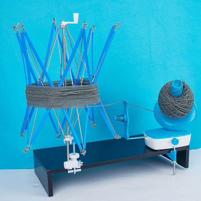 Máquina de bobinado de hilo de lana, bobinado de hilo de lana, agitador de hilo, soporte de paraguas a juego, soporte de hilo, herramienta tejida, soporte de paraguas