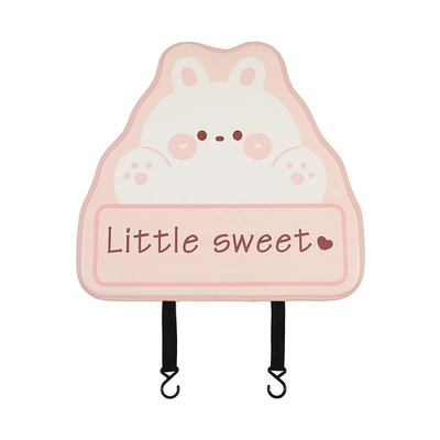 Pad Cartoon Bear and Rabbit | Chair back anti-kick pad