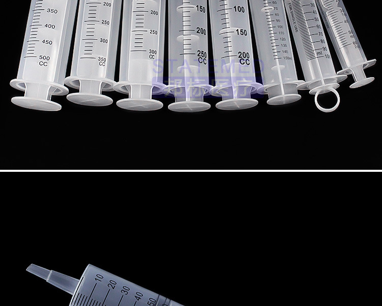 塑料针管针筒粗口注射器冲洗器喂食器灌肠灌注器粗口