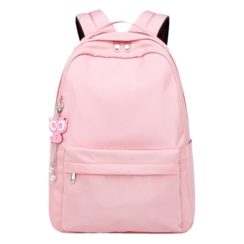 Nuevo Rosa Escuela Primaria estudiante schoolbag niñas gran capacidad estilo coreano simple mochila estudiante mochila