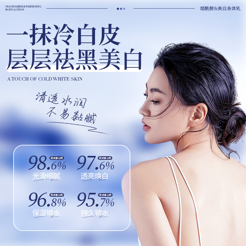 Shuiyunmeng ナイアシンアミド美白ボディローションスプレー保湿と水分補給抗ボディローション女性の乾燥肌夏さわやか卸売|undefined