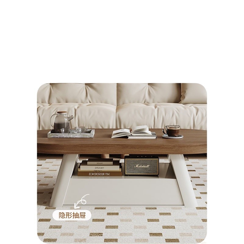 Retro nuevo estilo chino telescópico gabinete de televisión mesa de té estilo antiguo gabinete de televisión combinación de sala de estar tipo pequeño hogar