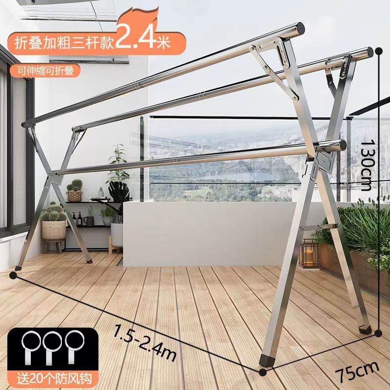 두꺼워지고 두꺼워진 2.7m극 텔레스코픽 + 20개의 윈드 후크