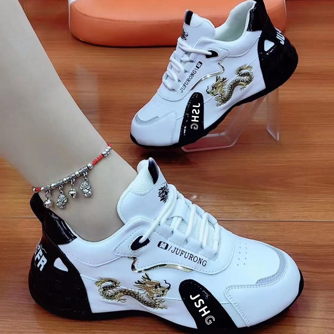 Freizeit Sportschuhe Für Paare Mit Leder Farbkombination Design_voghion.com