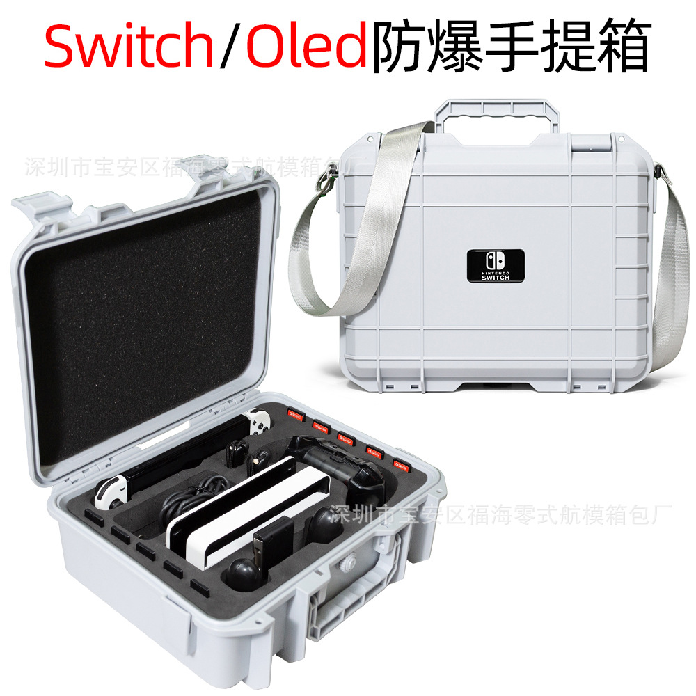 Caja blanca a prueba de explosiones con mango doble