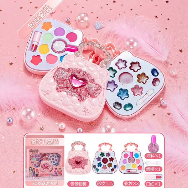Children's Cosmetics Artificial Genuine Lipstick Nail Polish Girls 345-6 Years Old Play House Toys Wholesale 015/022