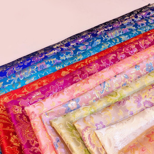 Open-mouthed smile brocade fabric clothing fabric ancient costume handmade DIYcos bag sachet cheongsam Tang suit