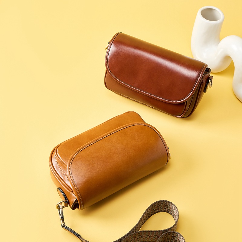 Niche Design New Genuine Leather Bag Fashion Versatile Cowhide Crossbody Bag For Women Luxury High-End Handbag Shoulder Bag - Thumbnail 4