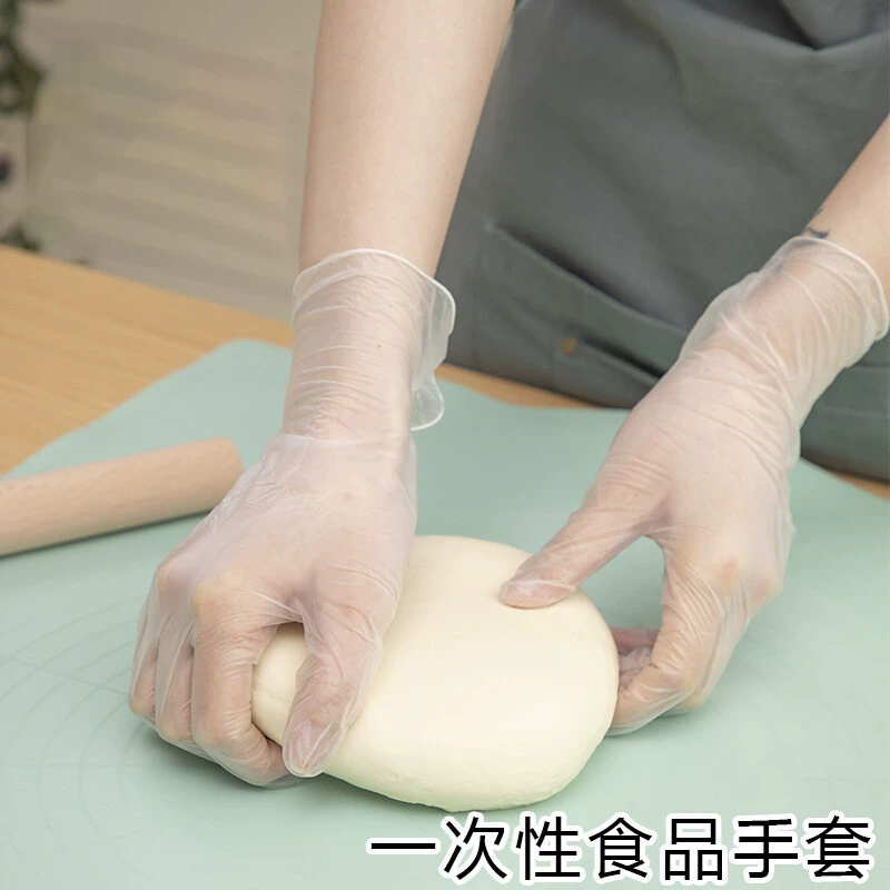Одноразовые перчатки пищевые защитные прозрачные утолщенные перчатки из TPE одноразовые перчатки из TPE пленочные перчатки оптом