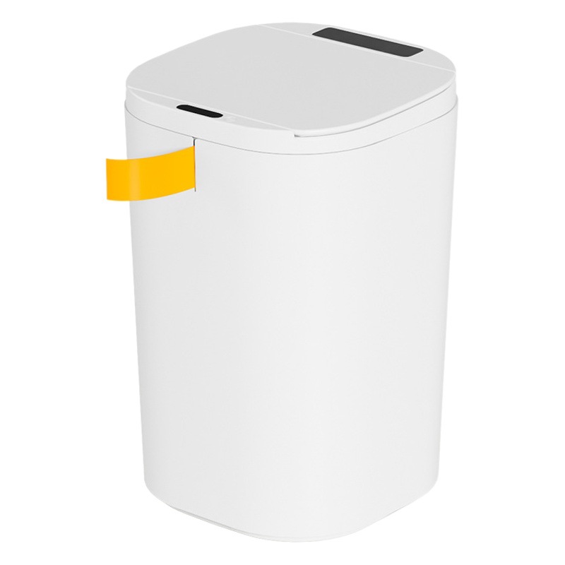 Light energy intelligent induction trash can household kitchen large capacity blue light antibacterial one pull packaging light luxury paper basket wholesale