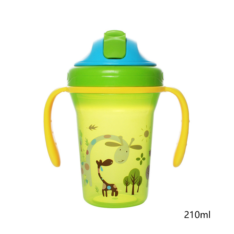 Fabricante de origen Taza de agua para niños Taza de pico de pato Taza de paja Taza de plástico Taza de agua 360 Serie completa de tazas para bebés