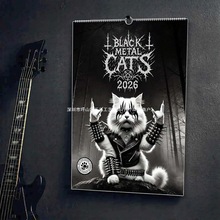 Rd»Black Metal Cats 2026 Calendarڽ؈v՚v