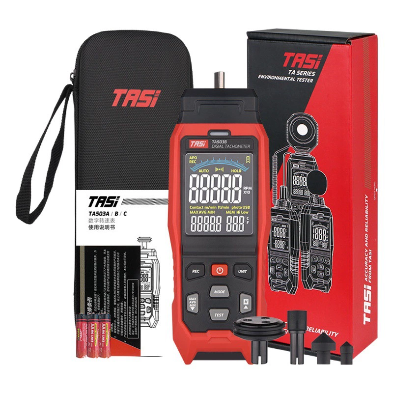 Tenas цифровой дисплей лазерный тахометр TA503A контакт двигателя линейный прибор для измерения скорости устройство измерения скорости Тахометр