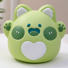 Cartoon savings bank Tiantian Cat, durable and shock-resistant, can be deposited and withdrawn, animal coin bank, student gift, savings bank, wholesale