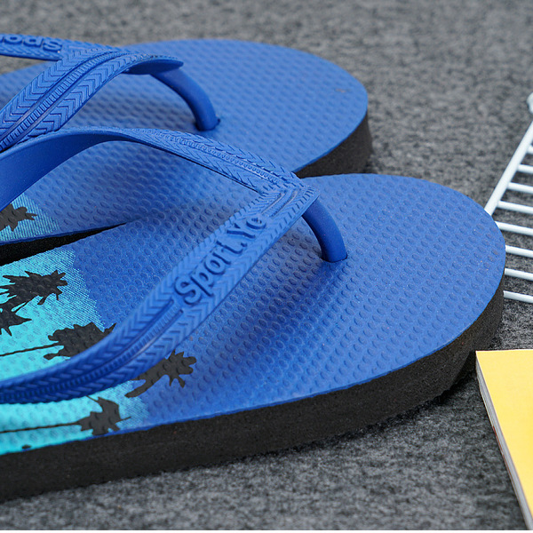 men's rubber beach comfortable non-slip flip flops for men and women…