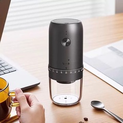電気豆磨き機家庭用小型手揺コーヒー豆研磨機携帯全自動研磨器手磨コーヒーマシン
